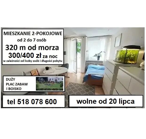 Nocleg w Sopocie - Sopot - mieszkanie 320 m od mo…