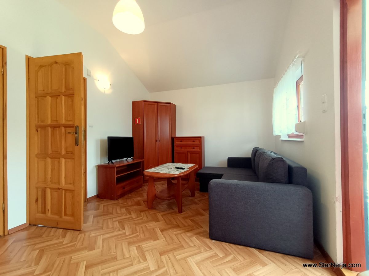 Domki letniskowe NORD-STAR w SARBINOWIE , do 6 osób (wl. z dziecmi), 2 sypialnie +sofa w salonie.