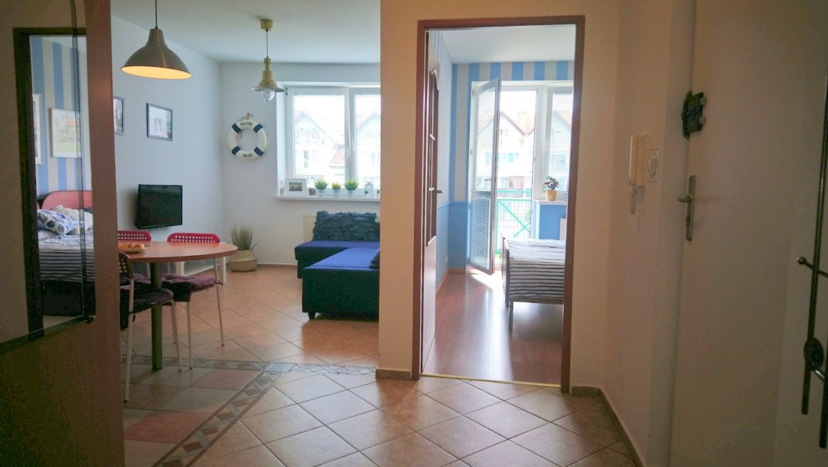 Apartament. KUPIECKI, 2 pokojowy, do 4 osoby. Kolobrzeg ul. Kupiecka 3B.