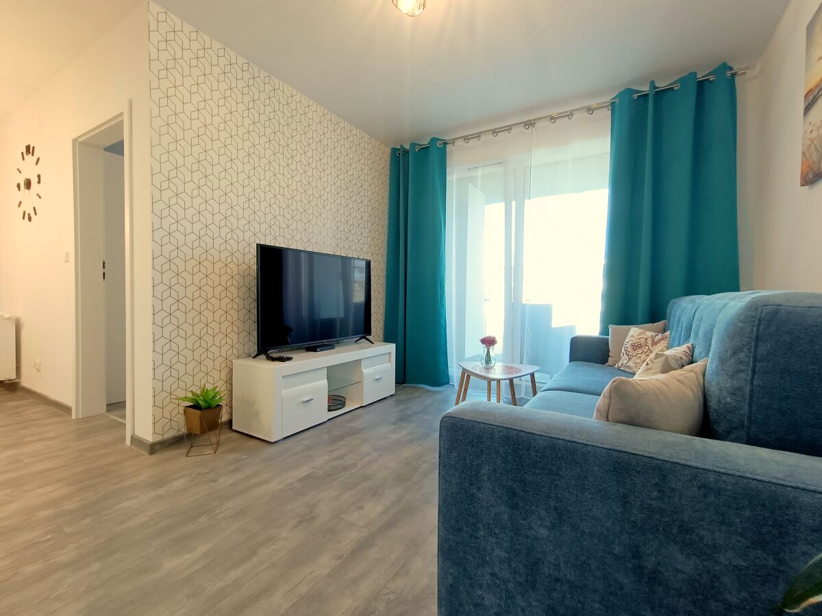 Apartament. MAZOWIECKA PARK.. 2 do 4 osoby . Lokalizacja Kołobrzeg ul. Mazowiecka 4B.