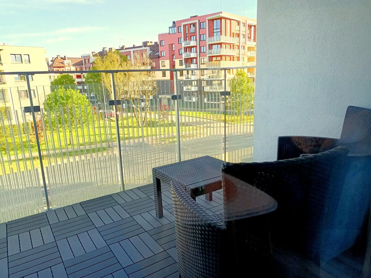 Apartament. MAZOWIECKA PARK.. 2 do 4 osoby . Lokalizacja Kołobrzeg ul. Mazowiecka 4B.